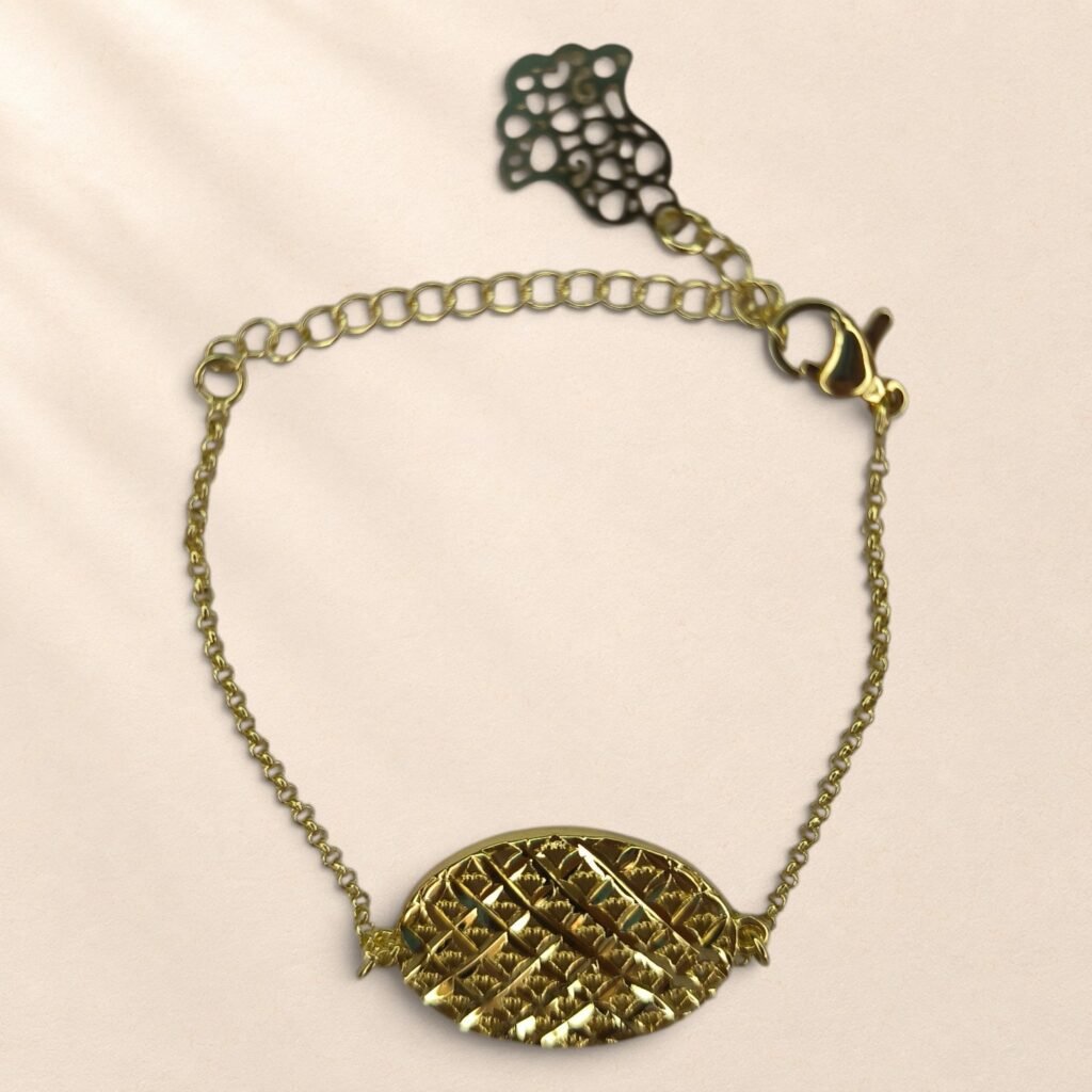 Bracelet Maïa – motif ovale