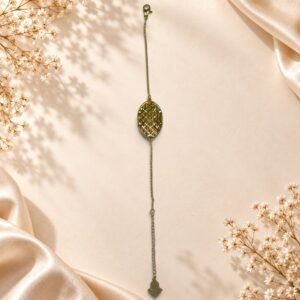 Bracelet Maïa – motif ovale – Image 2