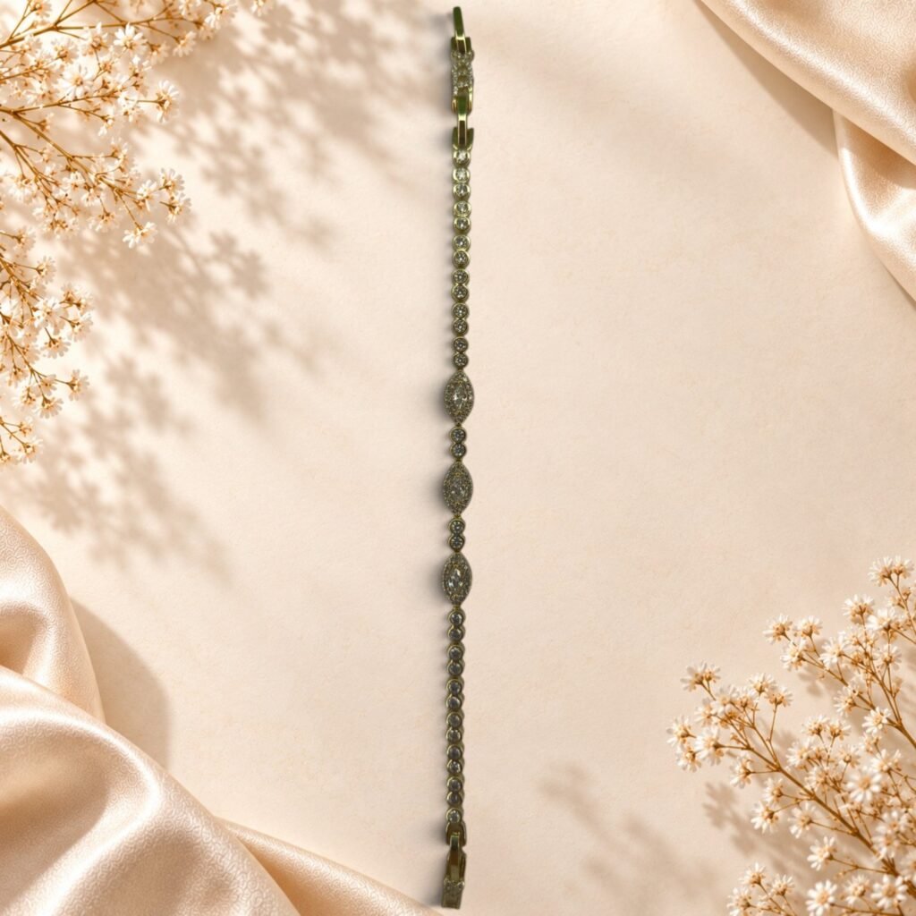 Bracelet Céleste – motifs scintillants