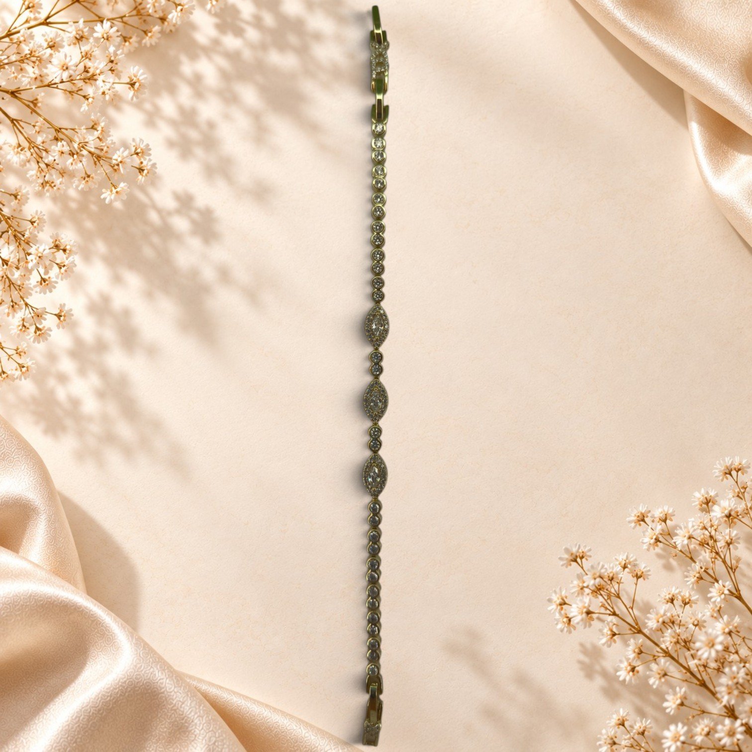 Bracelet Céleste – motifs scintillants – Image 2
