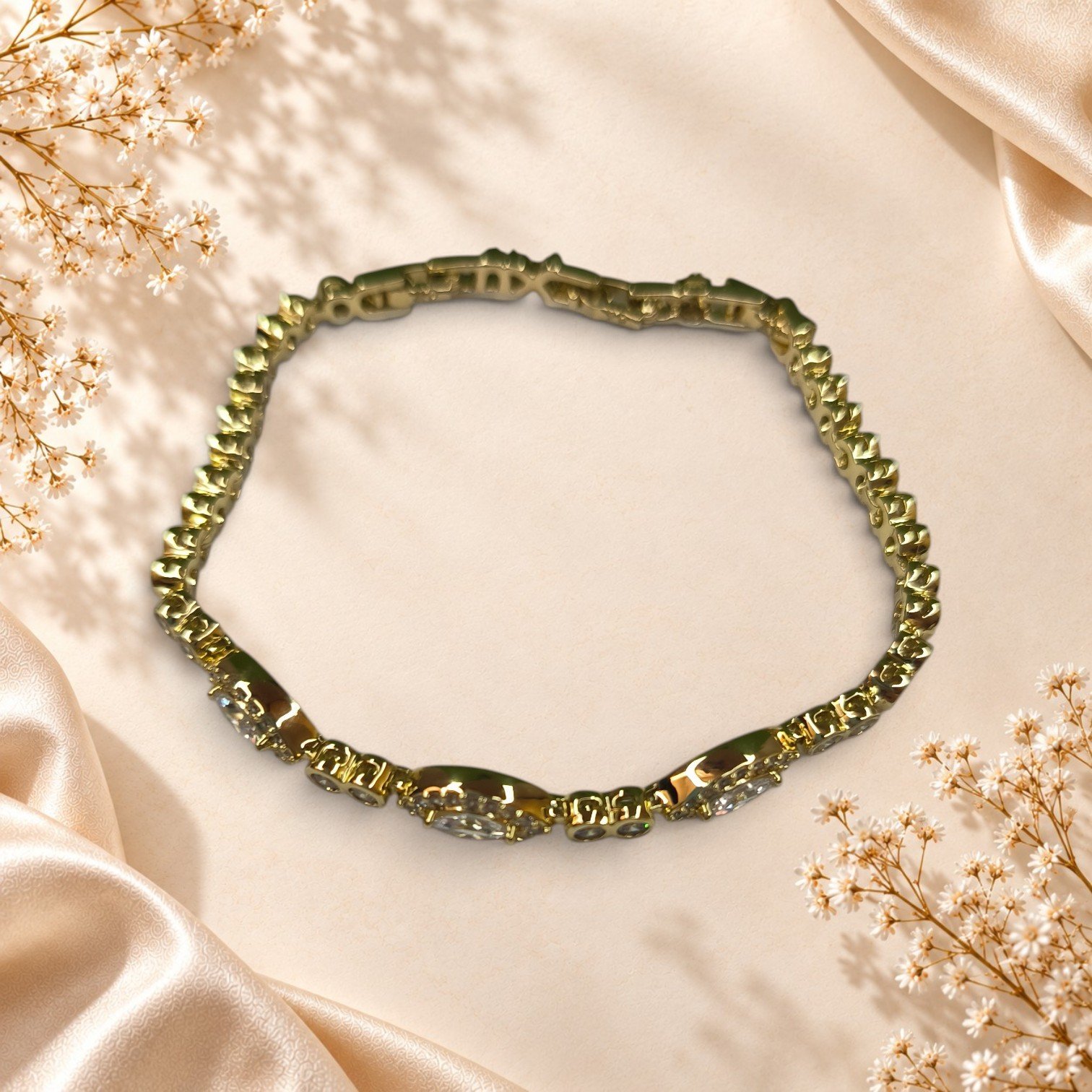 Bracelet Céleste – motifs scintillants – Image 3