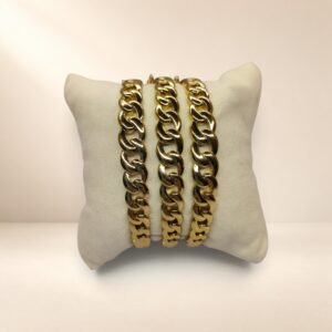 Bracelets Léonie – motifs de maillons – Image 1
