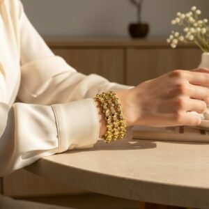 Bracelets Soléa – motifs facettés – Image 4