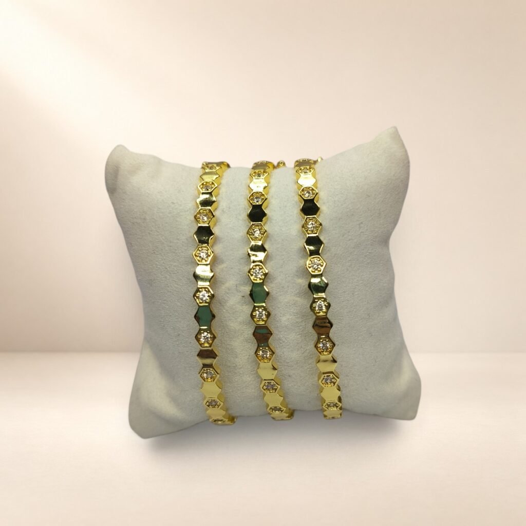 Bracelets Thalia – motifs géométriques