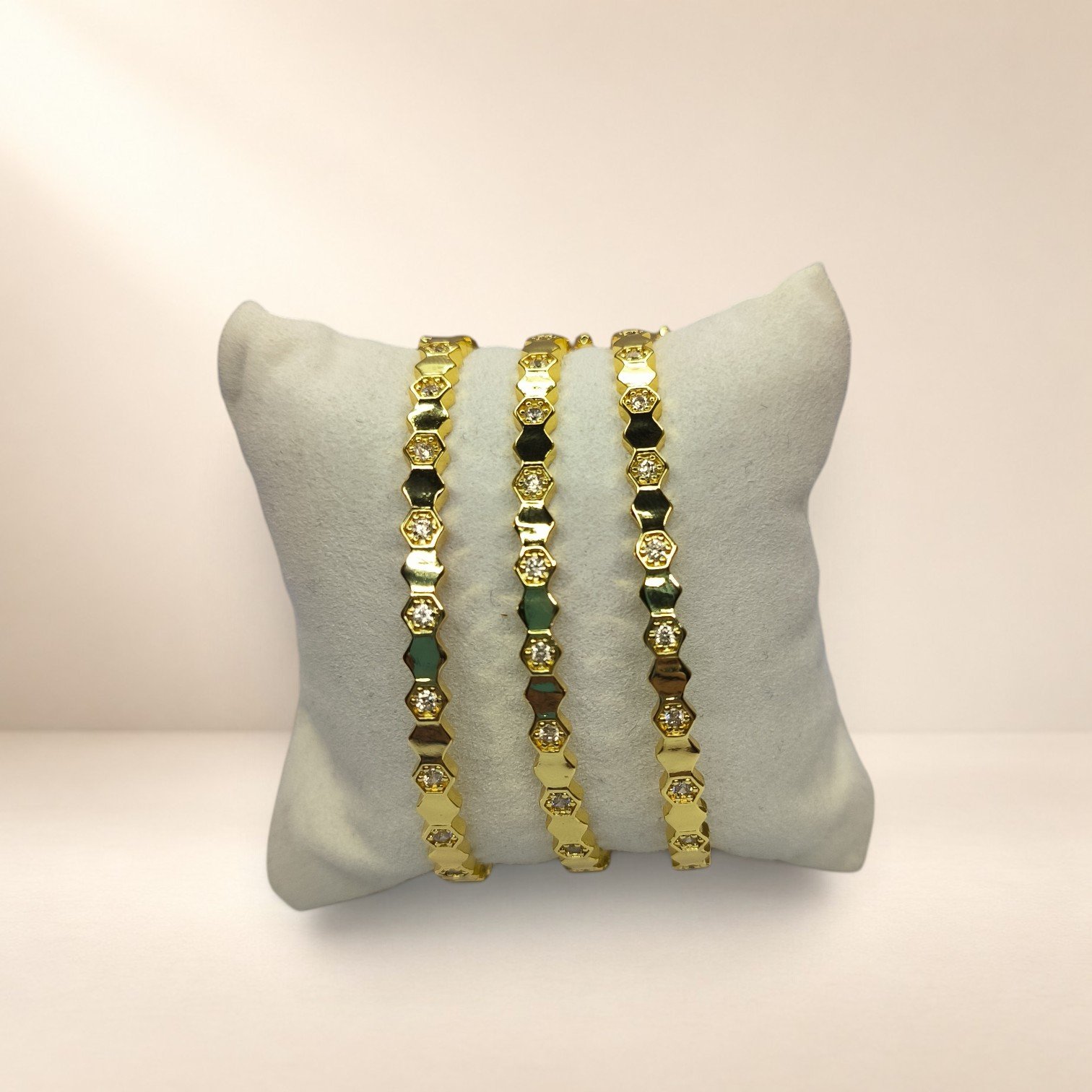 Bracelets Thalia – motifs géométriques – Image 1