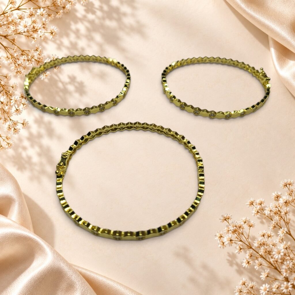 Bracelets Thalia – motifs géométriques