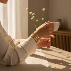 Bracelets Thalia – motifs géométriques – Image 4
