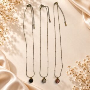 Collier Alma – pendentif ovale – Image 2