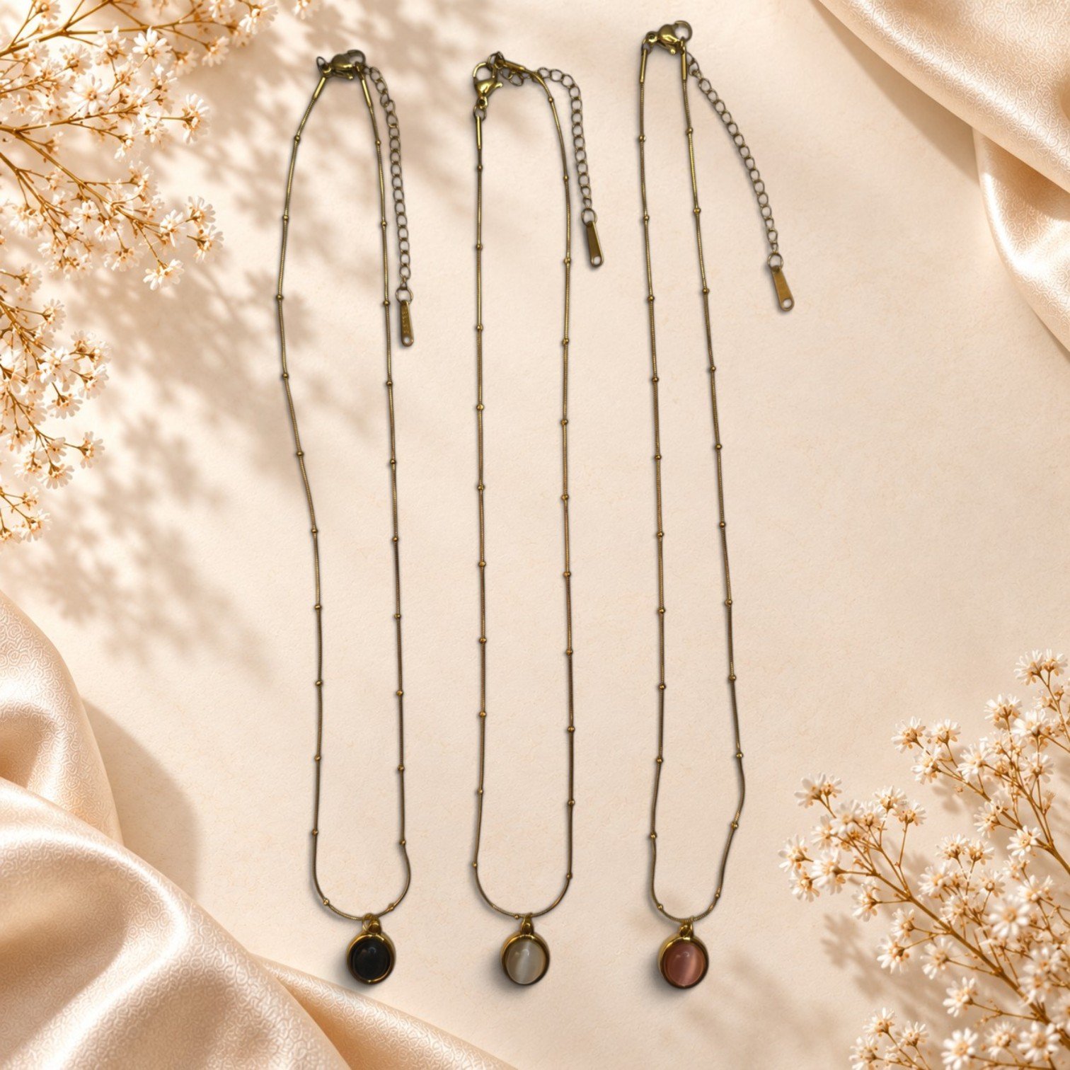 Collier Alma – pendentif ovale – Image 2