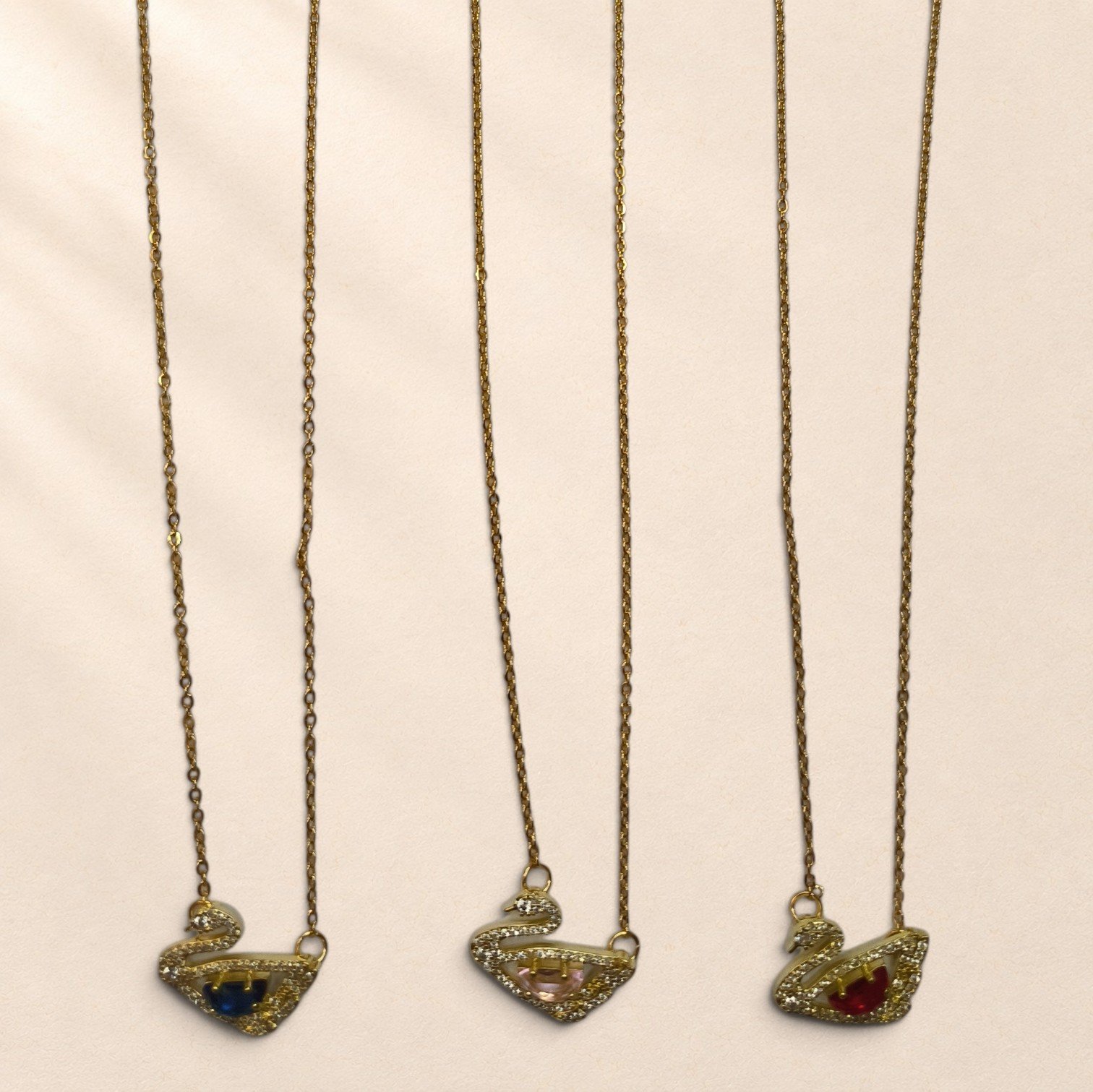 Collier Odette – pendentif cygne – Image 4