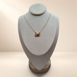 Collier Odette – pendentif cygne – Image 1