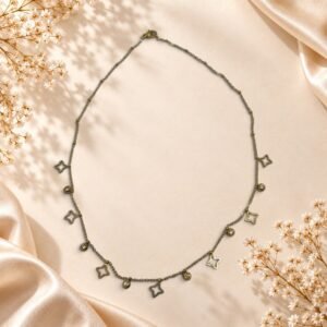 Collier Fleur – pampilles fleuries – Image 2