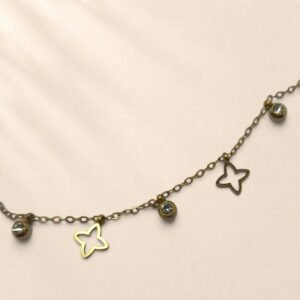 Collier Fleur – pampilles fleuries – Image 3