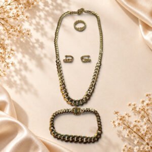 Parure Valentina – larges maillons – Image 2